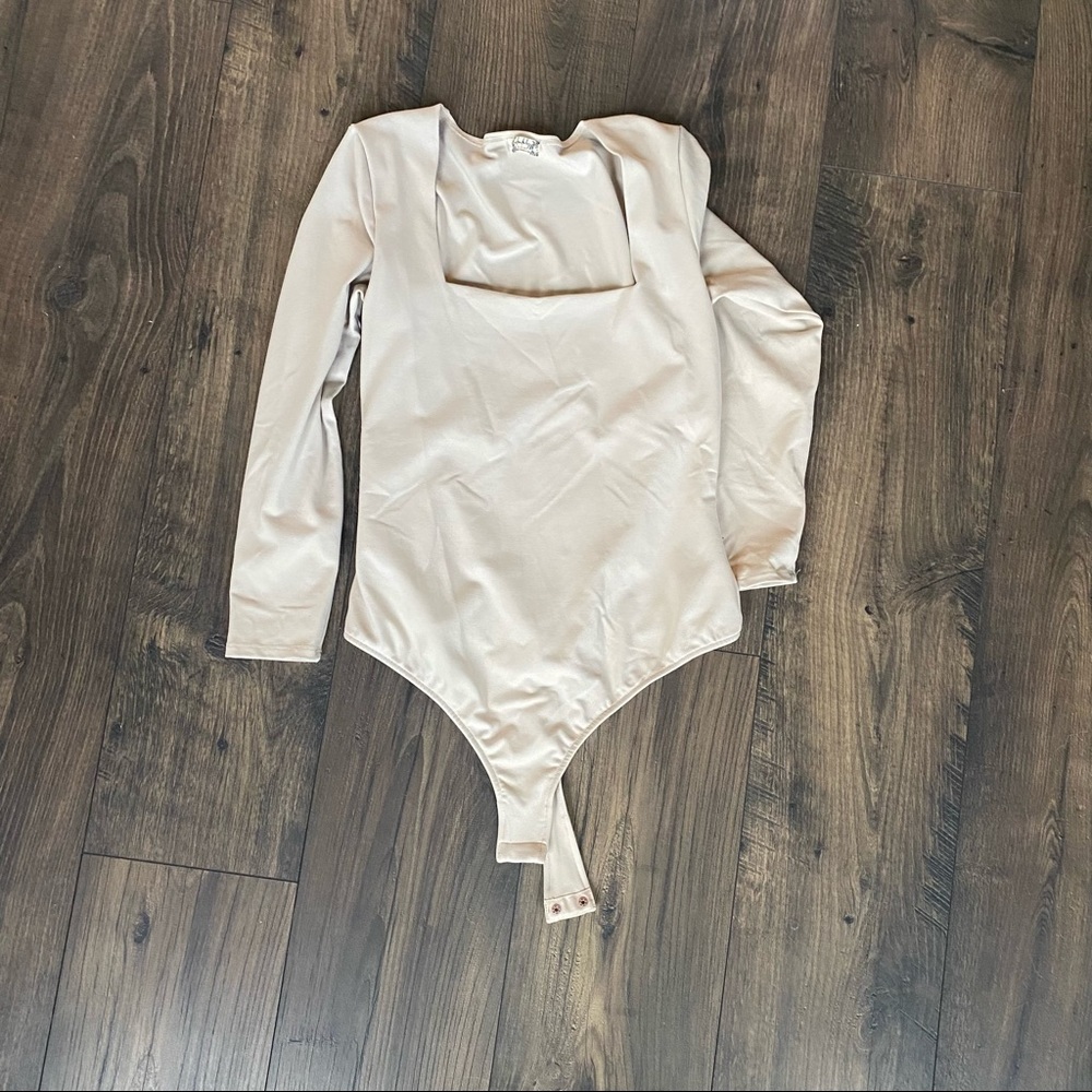 Free People Nude Body Suit